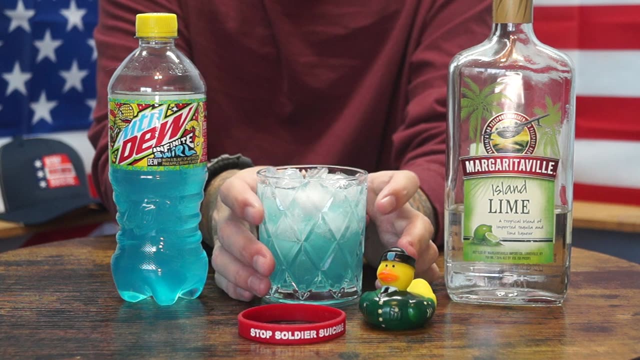 Winfield Cramer - Margaritaville Island Lime Tequila & Mtn Dew Infinite Swirl Pineapple Berry Soda