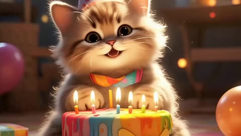 "Meow-tastic Birthday Bash for My Furry Friend! �"