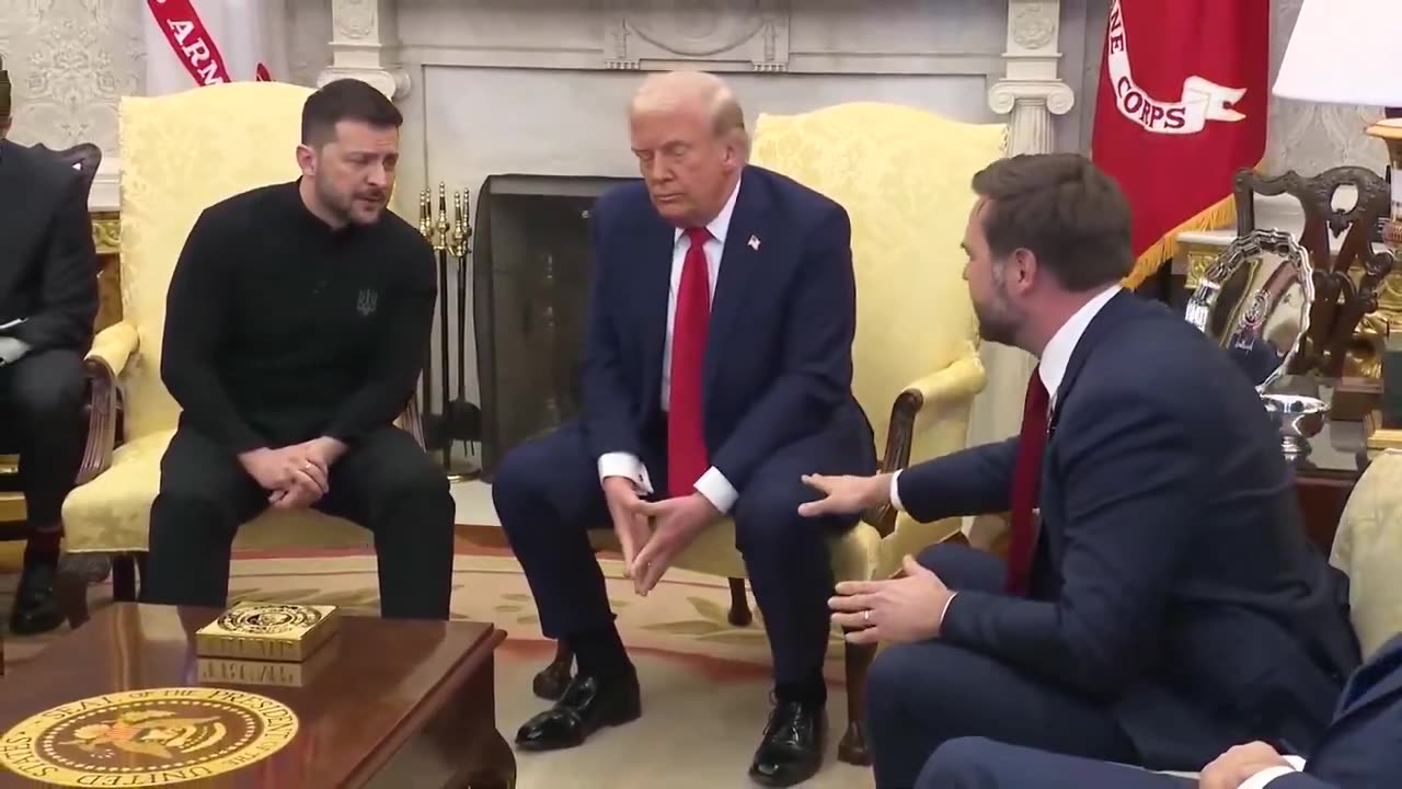 Trump, Vance, And Zelenskyy Clash In Heated Oval Office Meeting Over Ukraine Peace Deal