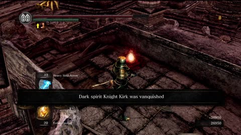 Dark Souls Remastered | Dark spirit Knight Kirk invasion & loot drop (in Lost Izalith)