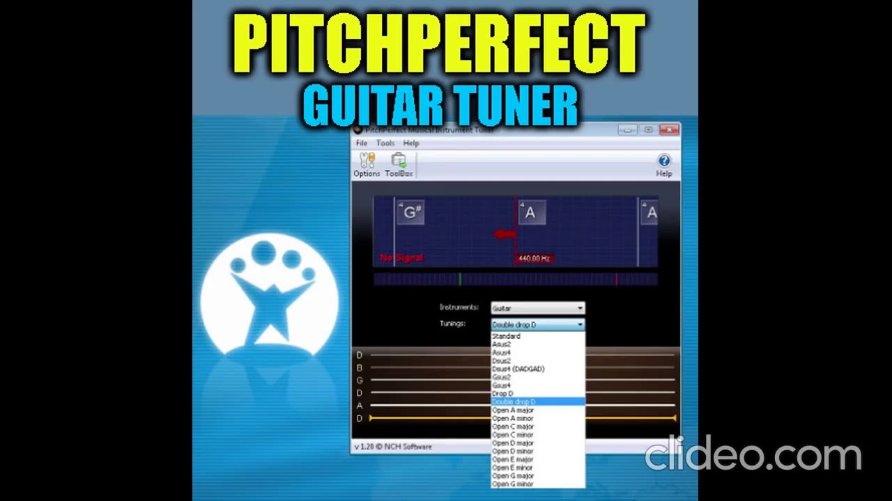 PitchPerfect Guitar Tuner App - That allows users to tune guitars and other stringed instruments