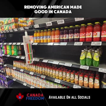Retailers Removing American Products in Canada