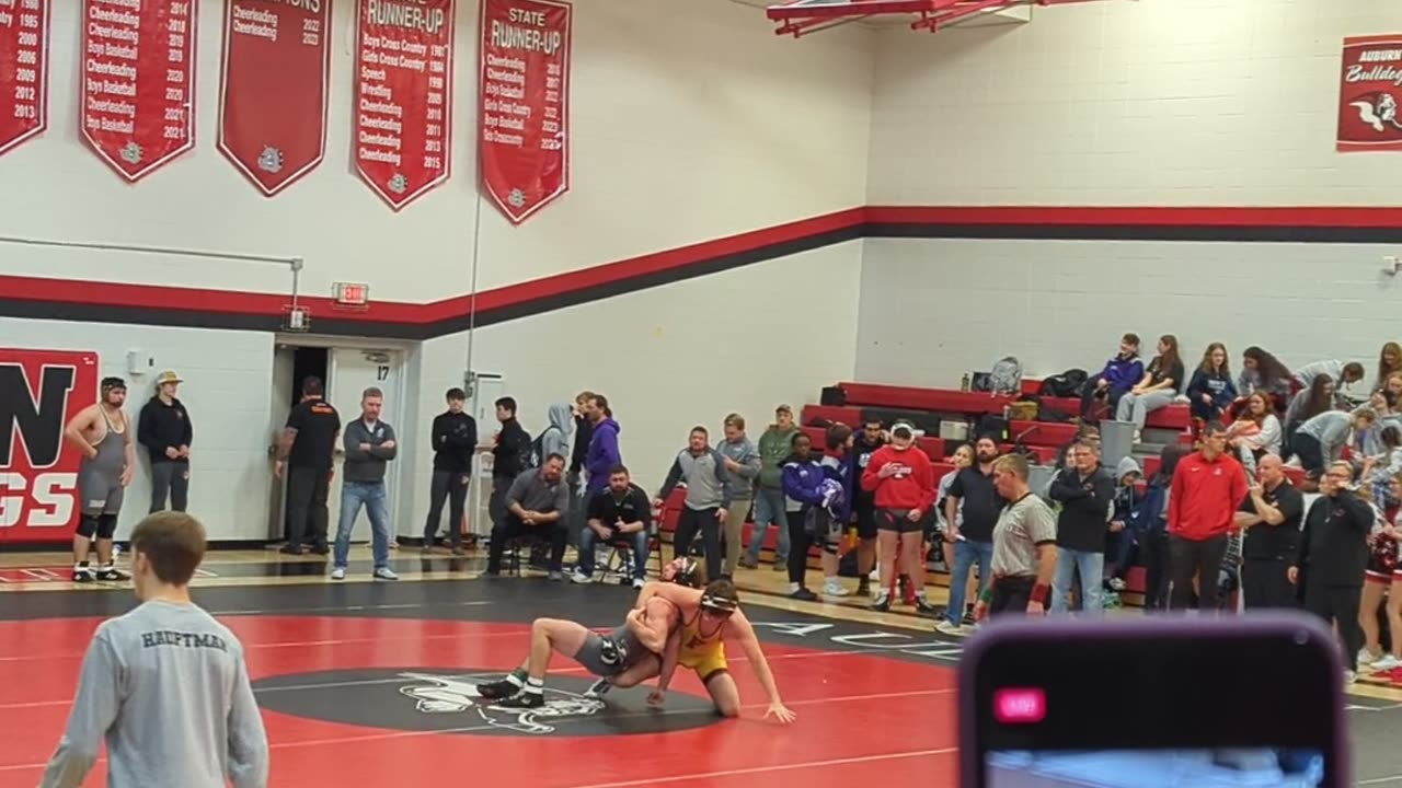 BradKuz76 Konrad Champ match at Auburn Tournament