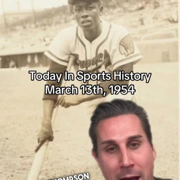THE HISTORIC SPORTS MOMENT OF MARCH13th, 1954