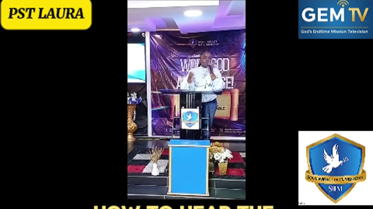 FIRST WAY TO HEAR THE VOICE OF GOD
