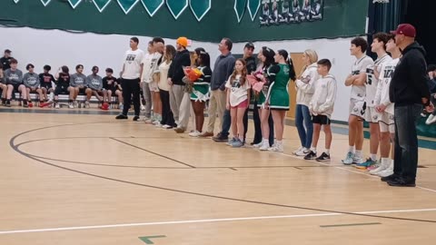 Senior Night Basketball Feb 2025