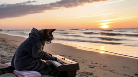 his Cat's Reaction to Guitar Music Will Melt Your Heart! 😻🎶