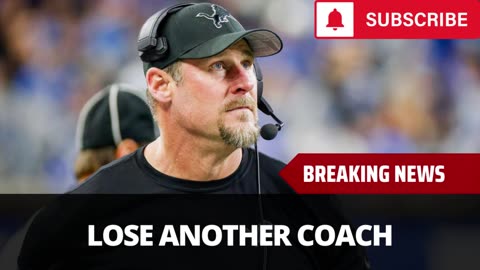 Lions Lose Another Coach