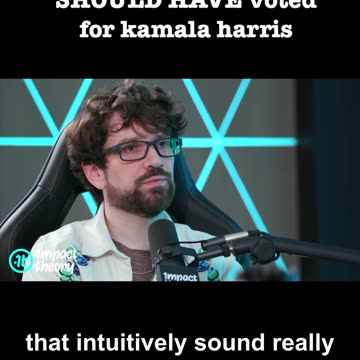 Destiny on why people should have voted for KAMALA HARRIS
