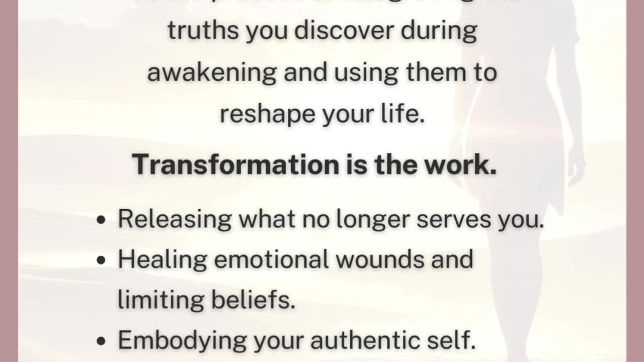 Awakening vs. Transformation: Which Stage Are You In? #lifetransformation #lifecoaching #motivation