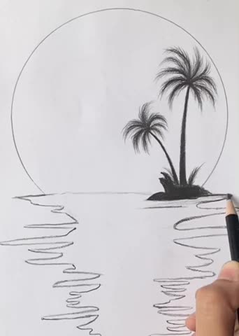 drawing scenery
