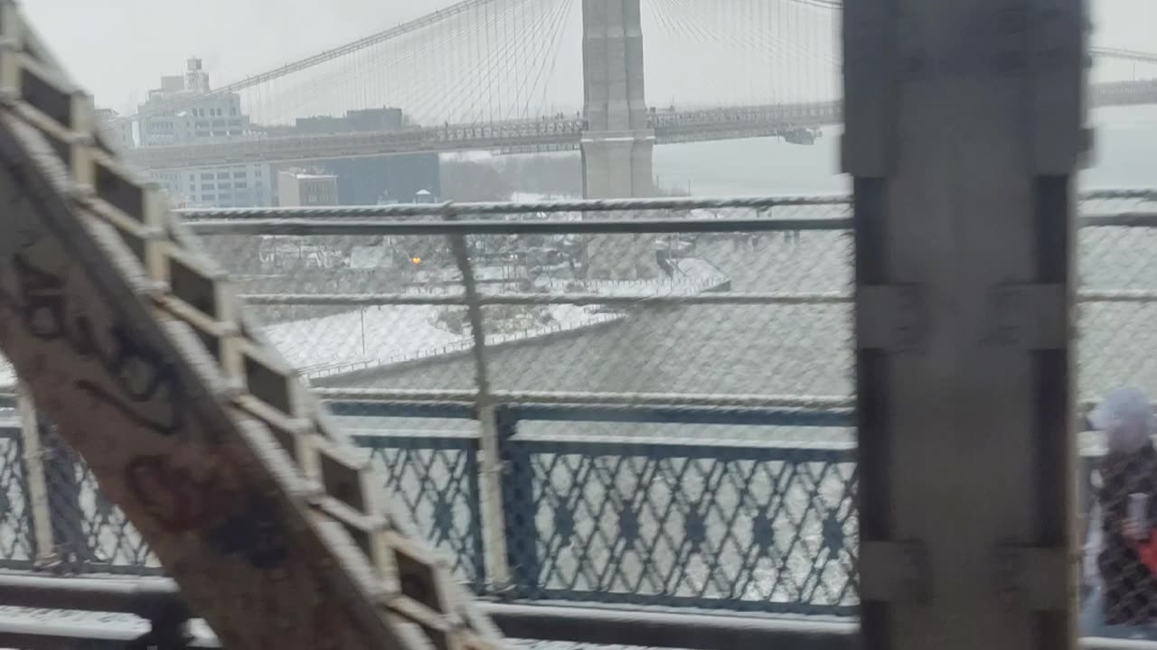 Tren en la ciudad de Nueva York.