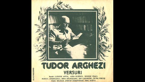 "De ce-as fi trist" de Tudor Arghezi in recitarea Aura Buzescu