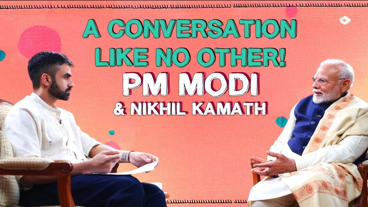 PM Modi in conversation with @nikhil.kamath #Podcast