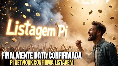 LISTAGEM DA PI NETWORK AGORA É OFICIAL - FINALMENTE A DATA É CONFIRMADA