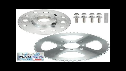 YOXUFA Go Kart Sprocket Hub 1"Bore 1/4 Keyway Hardware Kit with 40/41/420 Review