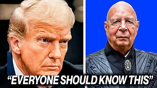 Donald Trump Shares New Message About Klaus Schwab, Highlights A Disturbing Observation