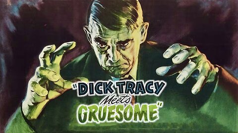 Dick Tracy Meets Gruesome (1947 Full Movie) | Noir/Thriller/Action