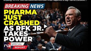 Breaking- RFK Jr. Just Got Confirmed And Look What Happened to Big Pharma Executives Seconds Later