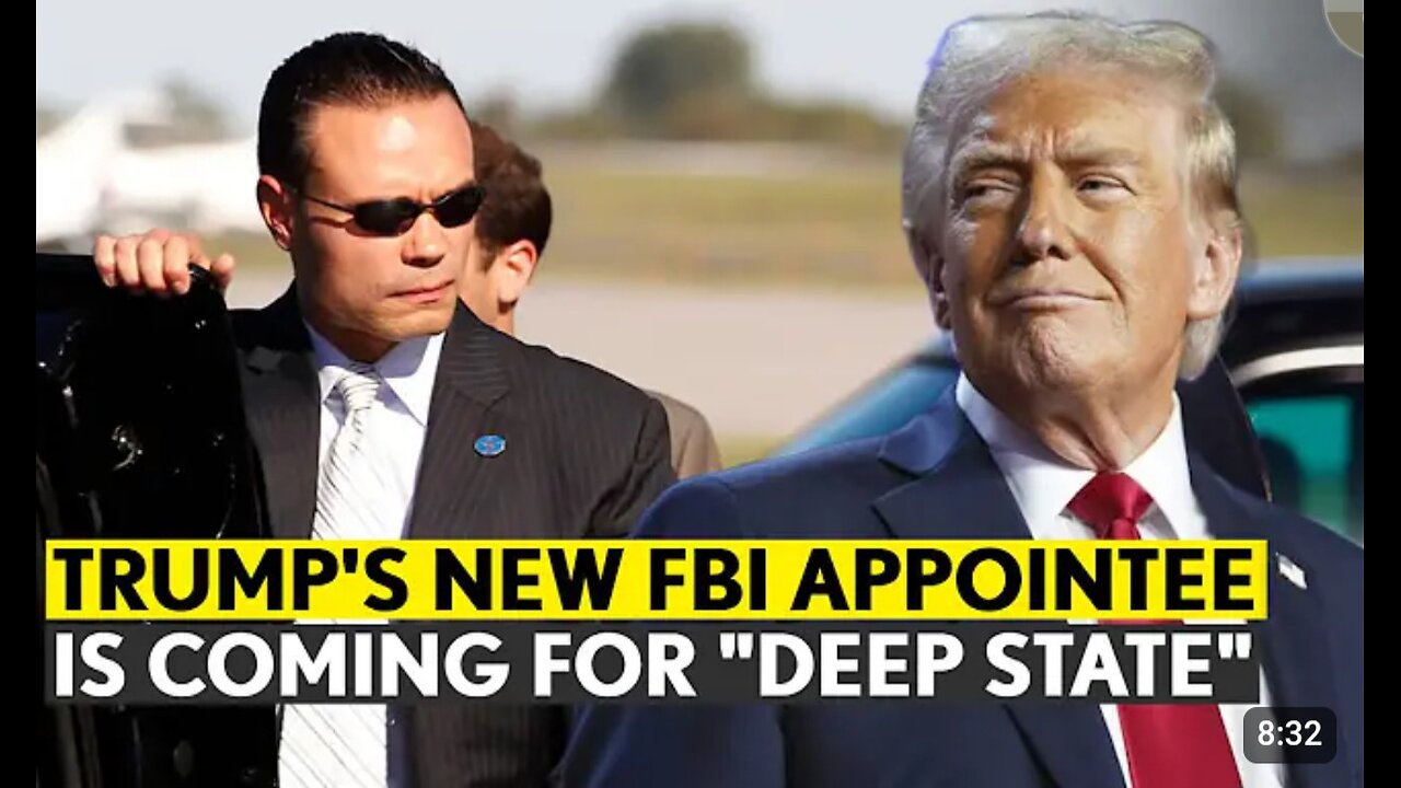 Every Cell Of...” Trump FBI Pick Dan Bongino Warns “Deep State,” Vows To “Restore Faith” | CLRCUT