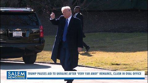 Trump Pauses Aid To Ukraine After ‘Very Far Away’ Remarks, Clash In Oval Office
