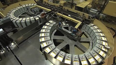 How Money is Printed 100$ & 100€ Bill - Inside Banknote Factory