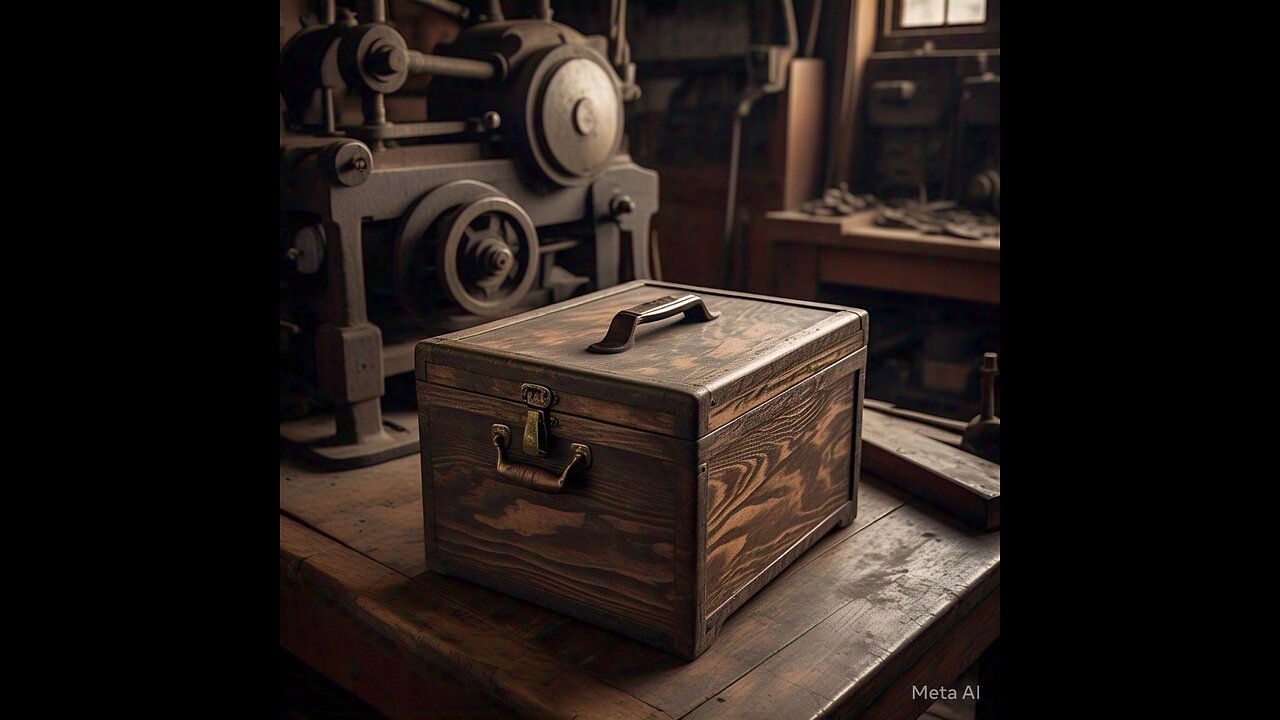 Old wood Tool Box： Restoration