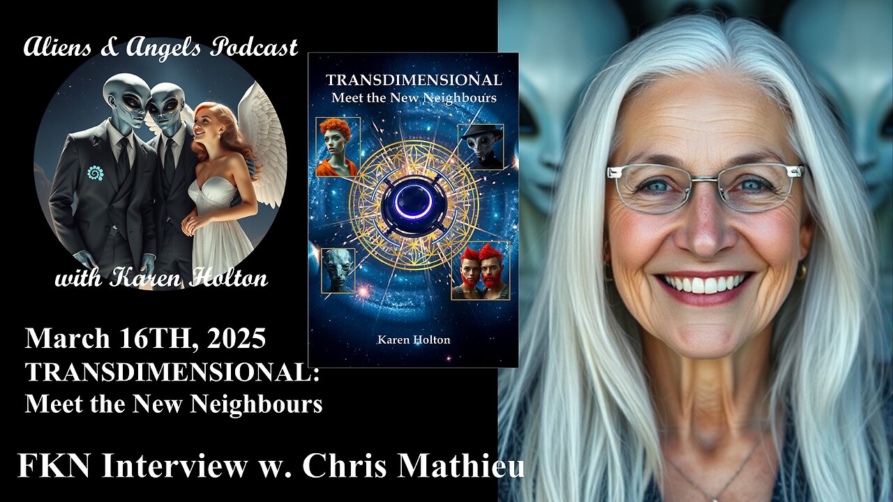 Aliens & Angels Live Podcast, March 16th, 2025 – FKN Interview w. Chris Mathieu