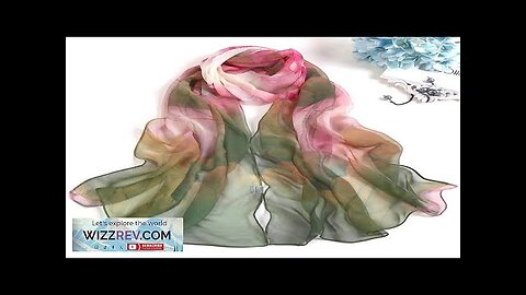 RUNMEIFA 2023 New Fashion Spring/Summer Women Floral Printing Beach Silk Scarf Shawls Review