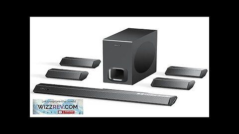 Hiwill D71W Dolby 7.1CH Soundbar Surround Sound System bluetooth Soundbar 8 Drivers Review