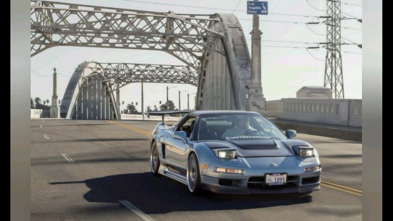 Baby Blue Acura NSX 6th street Bridge Mr24hrs Mister24hours