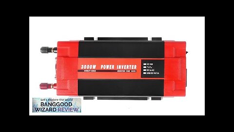 Excellway XZ Modified Sine Wave Inverter DC12V/24V to AC220-240V 3000W/4000W/5000W/6000W Review