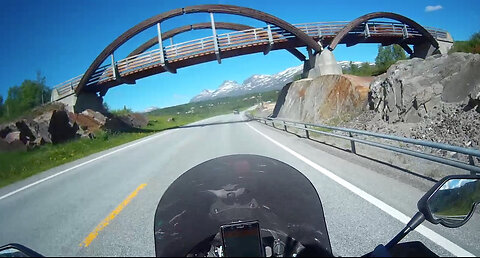 Ducati Multistrada 1000ds - Toward NordKapp Ep3 - From Arctic Circle to Lofoten Ferry