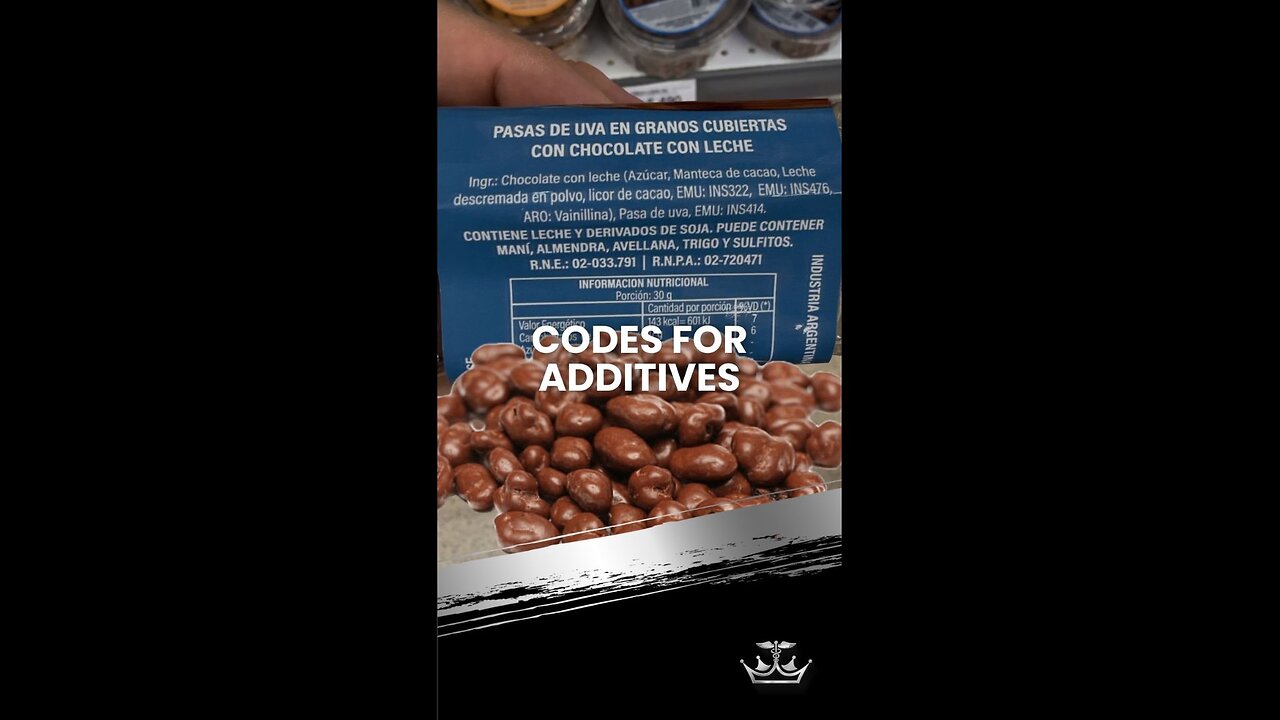 🤔 CODES FOR ADDITIVES 🔍