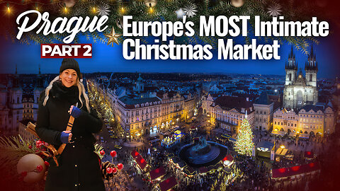 Prague Christmas Magic | Part 2 | Europe’s MOST Intimate Christmas Market Experience |Czech Republic