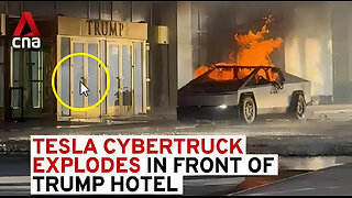 Las Vegas Tesla Cybertruck Explosion At Trump Tower EXPOSED!!!