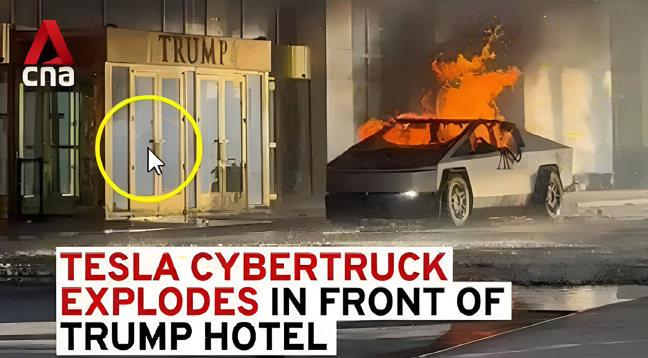 Las Vegas Tesla Cybertruck Explosion At Trump Tower EXPOSED!!!