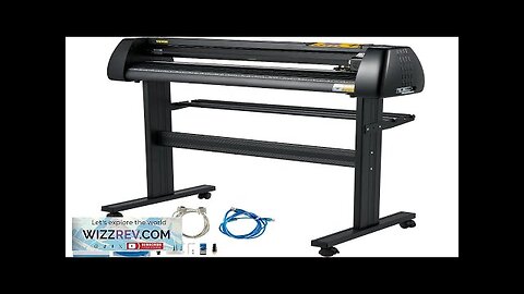 VEVOR Vinyl Cutter Machine 34 Inch Paper Feed Cutting Plotter Bundle Adjustable Review