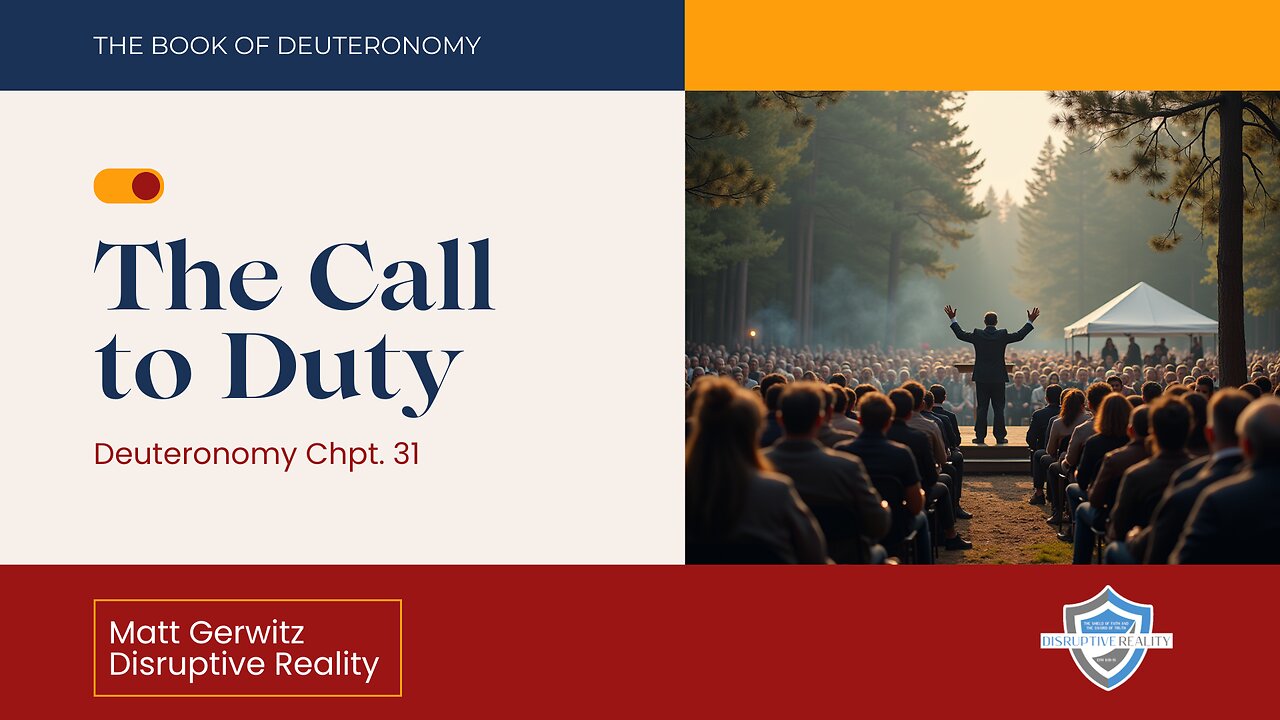 The Call to Duty – Deut. Chpt. 31