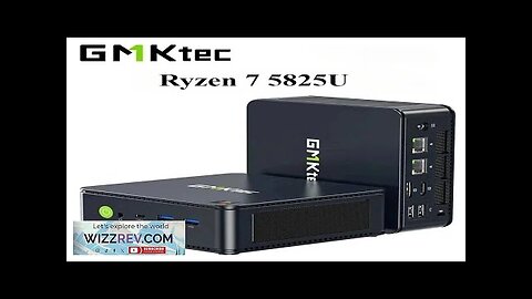 GMKtec M5 Plus Ryzen 7 5825U Mini PC Windows 11 Pro DDR4 Review