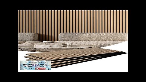 VEVOR Wood Slat Acoustic Panels 23.6 x 47.2 inch for Modern Wall Review