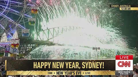 CNN - Sydney New Year Countdown 2025