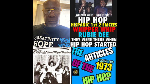 NIMH #826 The 2 most important Hispanic Emcees in Hip Hop during it Inception 1973-1979