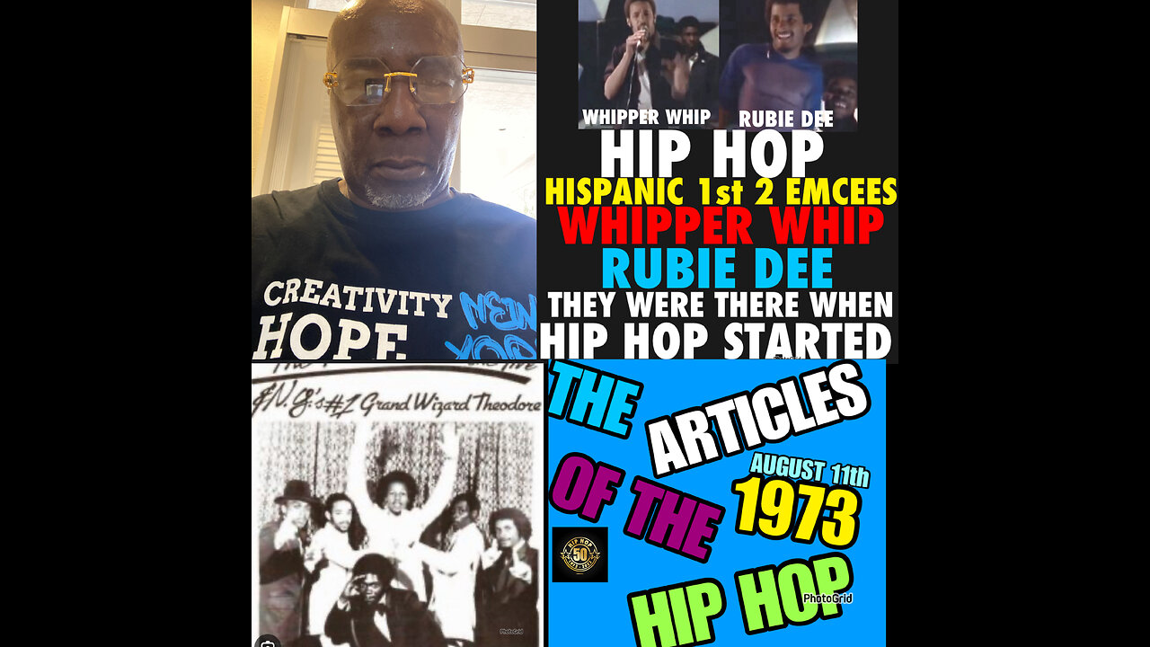 NIMH #826 The 2 most important Hispanic Emcees in Hip Hop during it Inception 1973-1979