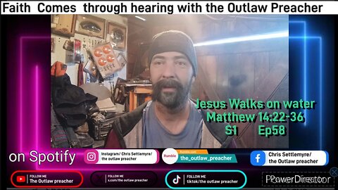 Jesus Walks on water Matthew 14:22-36 S1 Ep58