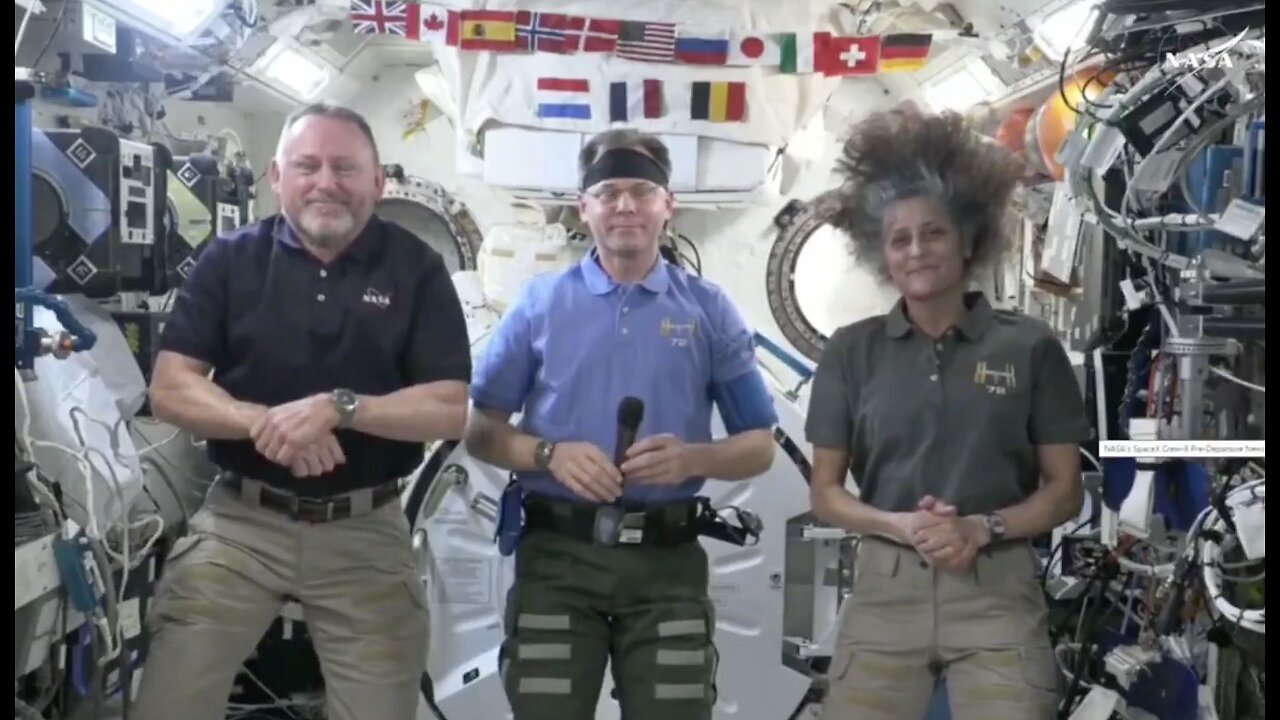 NEW — Stranded ISS Astronaut Confirms Biden Delayed Their Rescue by Elon Musk