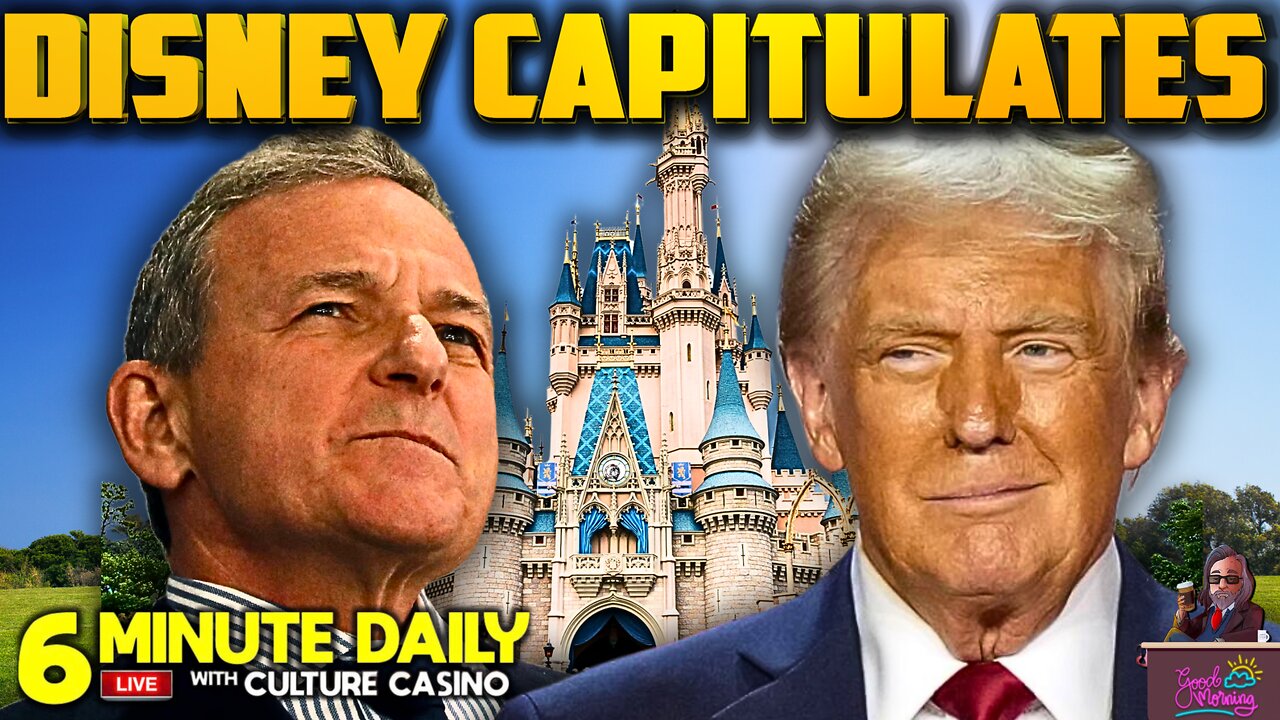 Disney Employee Dissent Grows as Iger Capitulates to Trump on DEI - 6 Minute Daily - February 14th