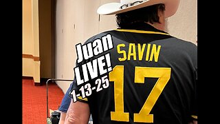 Juan O'Savin LIVE. WaPo Loses 90% of Audience! PraiseNPrayer. B2T Show, Jan 13, 2025