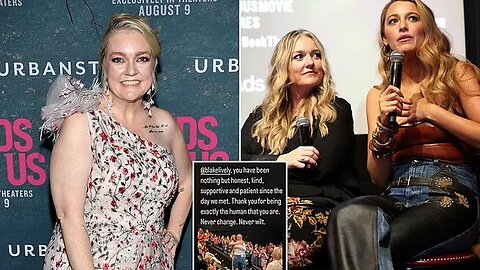 Colleen Hoover Deletes Blake Lively