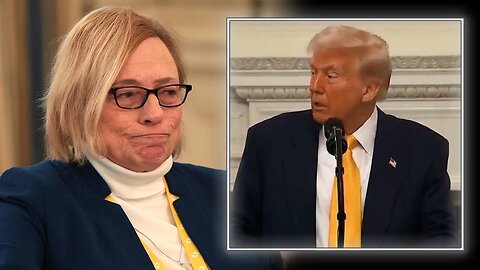 BREAKING VIDEO: Murder On Live Television! Trump Calls Out Maine Governor Janet Mills To Her Face Over Her Refusal To Comply With His Executive Order Keeping Men Out Of Women’s Sports!